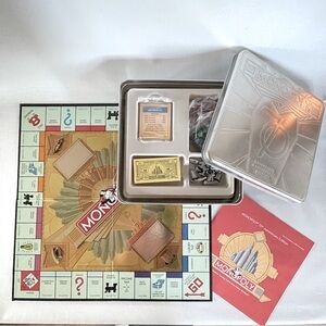 MONOPOLY Game 70th Anniversary Tin Classic Children's